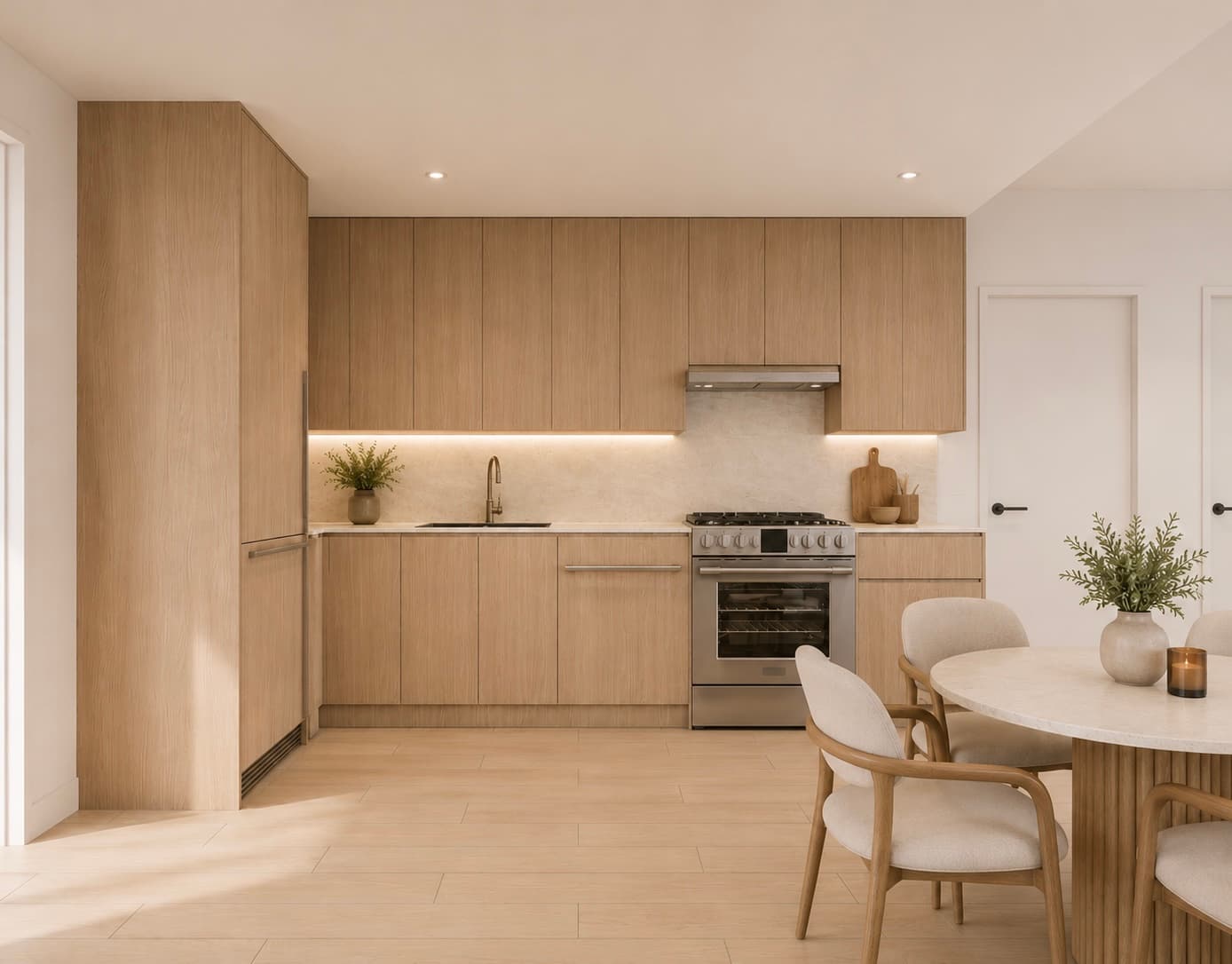 The Parisian kitchen with Fisher & Paykel appliances